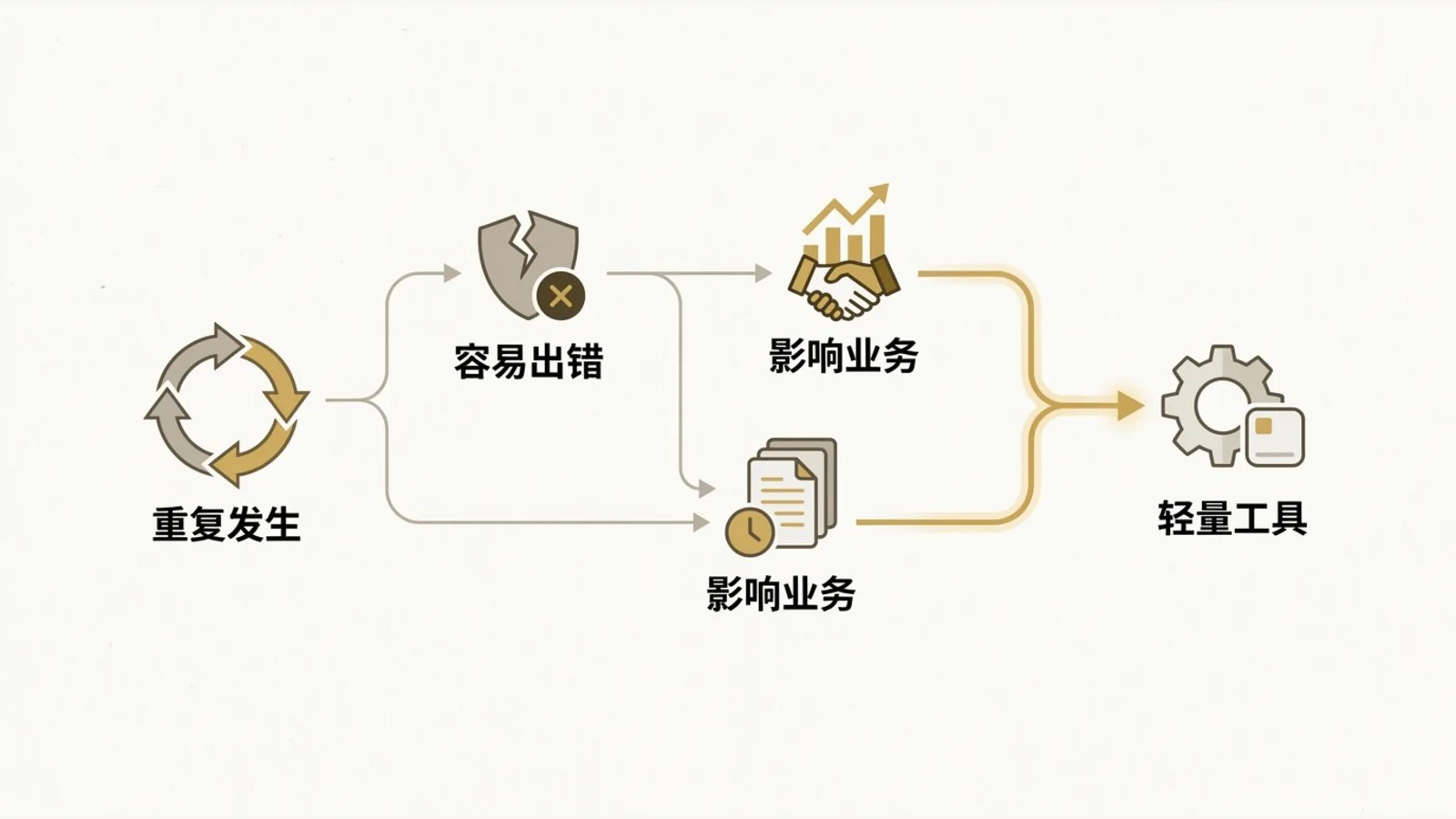 用三个问题判断一个流程是否适合自动化。